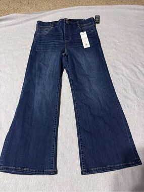 Liverpool Gia Glider Crop Wide Leg Flare Jeans
